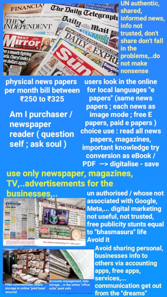 newspapers